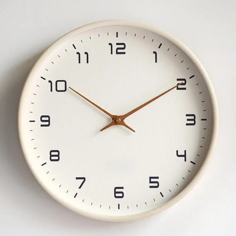 Skandinavische Einfachheit Wanduhr | Minimalistische Eleganz für jeden Raum - DuraClock