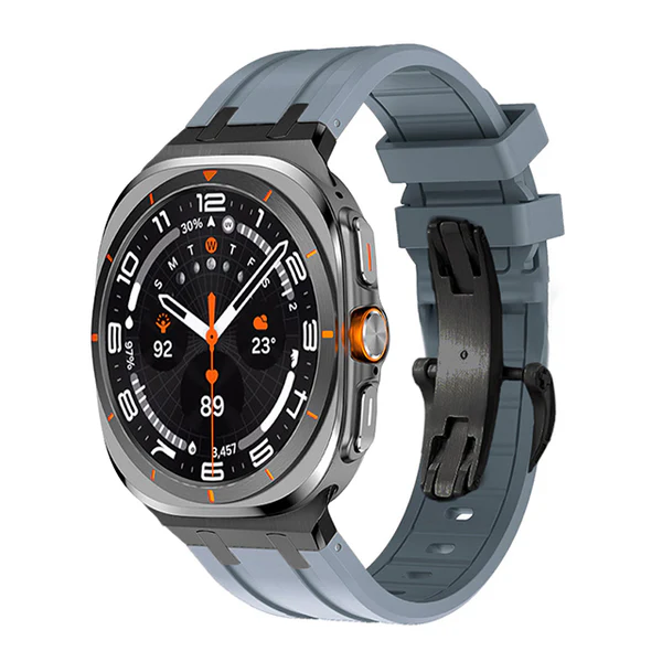 Frendorf | NEUE AP Dickes Silikonband mit Titanadapter für Samsung Watch Ultra