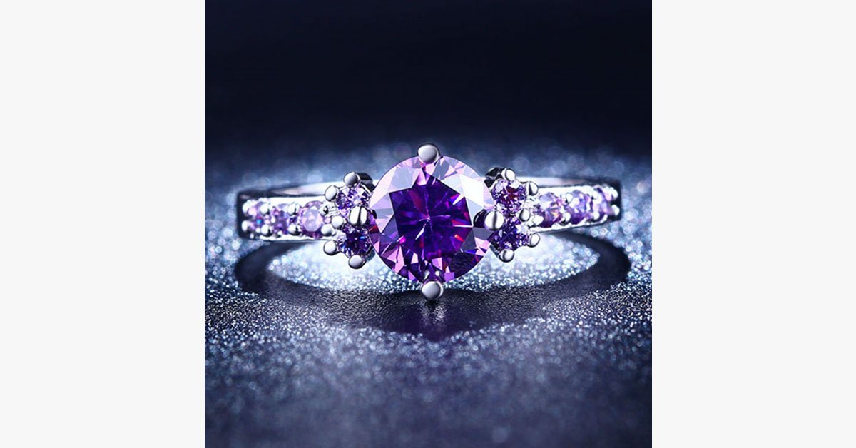 Frendorf | Lila Amethyst Ring