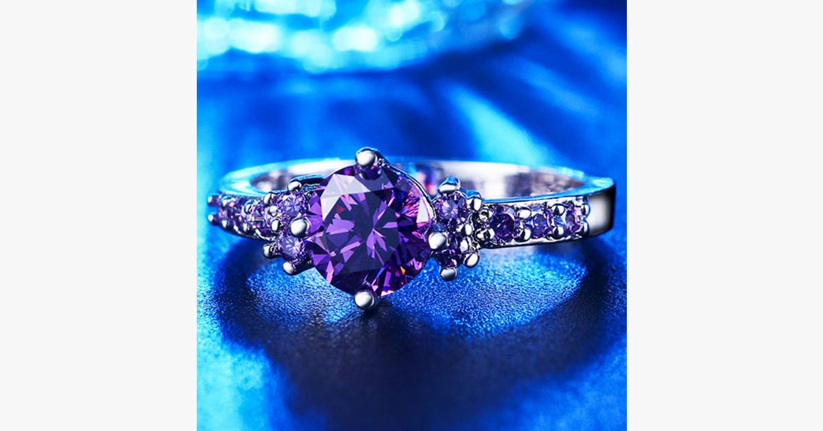 Frendorf | Lila Amethyst Ring