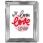 Circle of Love Gerahmter Kunstdruck