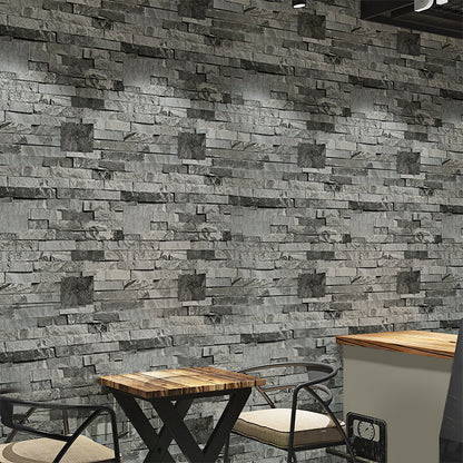 Frendorf | Steampunk Fake Brick Wallpaper Lichtfarbe Wasserdichte Wandverkleidung für Restaurant