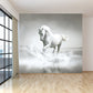 Big Horse Tapete Wandbild Fleckenbeständig Modernes Familienzimmer Wandkunst, Maßgeschneiderter Druck