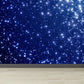 Nacht- und Sternenhimmel-Wandmalerei Modern Glatte Wandkunst in dunkler Farbe für das Kinderzimmer
