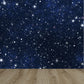 Nacht- und Sternenhimmel-Wandmalerei Modern Glatte Wandkunst in dunkler Farbe für das Kinderzimmer