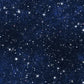 Nacht- und Sternenhimmel-Wandmalerei Modern Glatte Wandkunst in dunkler Farbe für das Kinderzimmer