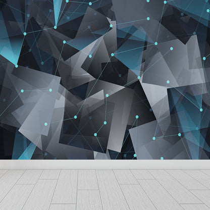 Geometrie Wandverkleidung Wandgemälde Sanfte Farben Zeitgenössische Wandkunst für die Inneneinrichtung des Hauses