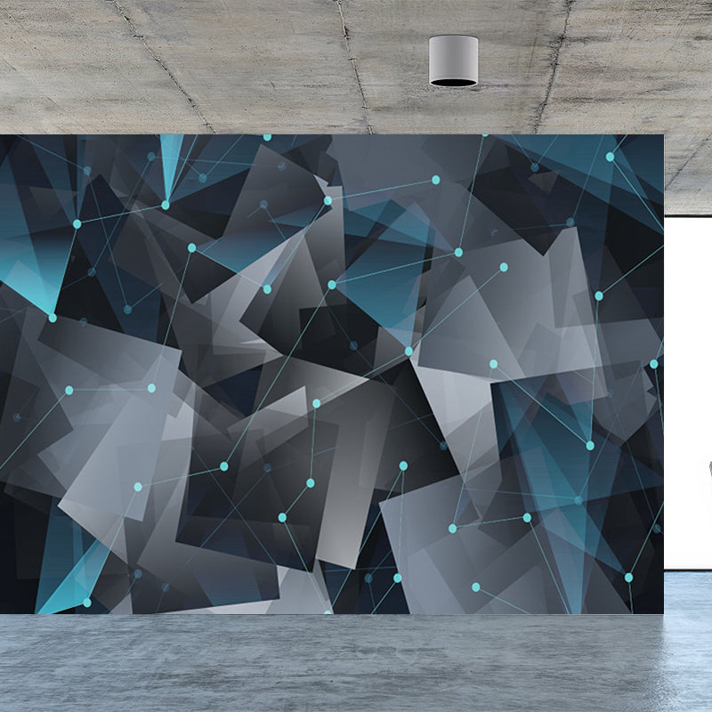 Geometrie Wandverkleidung Wandgemälde Sanfte Farben Zeitgenössische Wandkunst für die Inneneinrichtung des Hauses