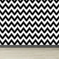 Ganzheitliche geometrische Formen Tapete Mural Schwarz und Weiß Vlies Wandbelag für Dekor, maßgeschneidert