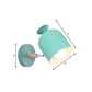 Frendorf | Cup Shade Volwassen Slaapkamer Wandlamp Draaibaar Metaal Eén Licht Macaron Loft Wandlamp