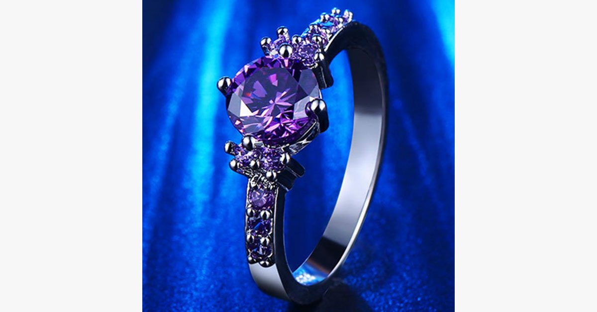 Frendorf | Lila Amethyst Ring