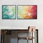 Frendorf | Moderne Malerei Druck Abstrakt Leinwand Pastell Multi-Teil Wandkunst Dekor für Hotel