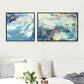 Frendorf | Moderne Malerei Druck Abstrakt Leinwand Pastell Multi-Teil Wandkunst Dekor für Hotel
