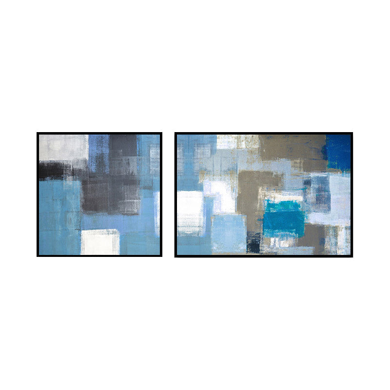 Frendorf | Moderne Malerei Druck Abstrakt Leinwand Pastell Multi-Teil Wandkunst Dekor für Hotel