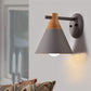 Frendorf | Macaron Style Onderkleur Wandlamp Conische Schaduw 1 Kop Metaal Wandlamp voor Keuken Gang
