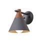 Frendorf | Macaron Style Onderkleur Wandlamp Conische Schaduw 1 Kop Metaal Wandlamp voor Keuken Gang