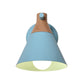 Frendorf | Macaron Style Onderkleur Wandlamp Conische Schaduw 1 Kop Metaal Wandlamp voor Keuken Gang