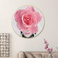 Frendorf | Moderne Bloem en Meisje Canvas Pastel Farbe Schlafzimmer Wanddekoration, Mehrere Größen