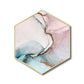Frendorf | Ombre Patroon Wandkunst Print Moderne Canvas Textuur Schilderij in Zachte Kleur