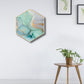 Frendorf | Ombre Patroon Wandkunst Print Moderne Canvas Textuur Schilderij in Zachte Kleur