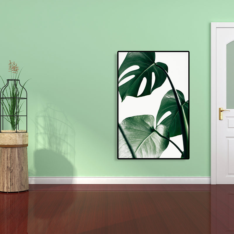 Frendorf | Texturiertes Botanisches Kunstdruck-Leinwand Skandinavischer Stil Gemälde für Mädchenzimmer