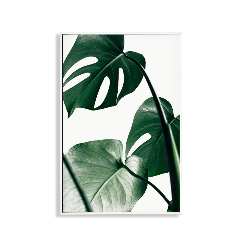 Frendorf | Texturiertes Botanisches Kunstdruck-Leinwand Skandinavischer Stil Gemälde für Mädchenzimmer