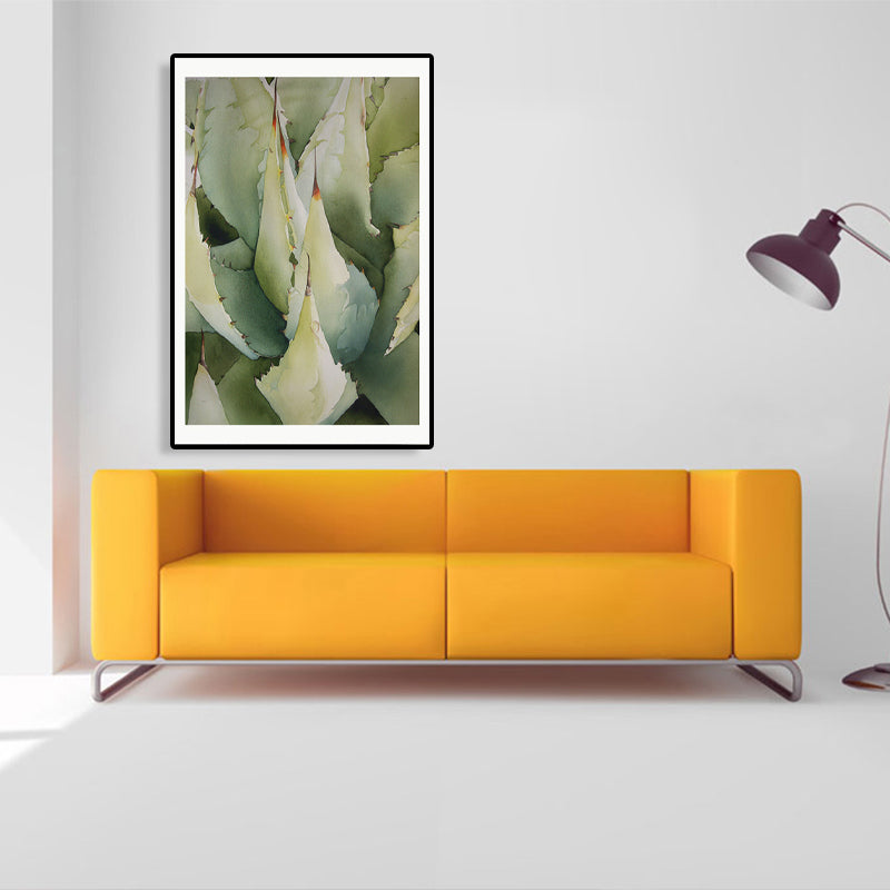 Frendorf | Texturiertes Botanisches Kunstdruck-Leinwand Skandinavischer Stil Gemälde für Mädchenzimmer