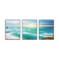 Frendorf | Blaue Meer Strand Landschaft Leinwand Mehrteilig Tropische Haus Innen Wand Kunst Druck