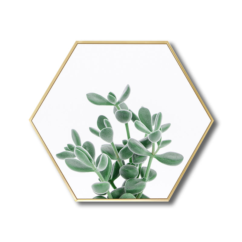 Frendorf | Botanische Blätter Wanddekoration Skandinavische Texturierte Badezimmer Leinwand, Verschiedene Größen