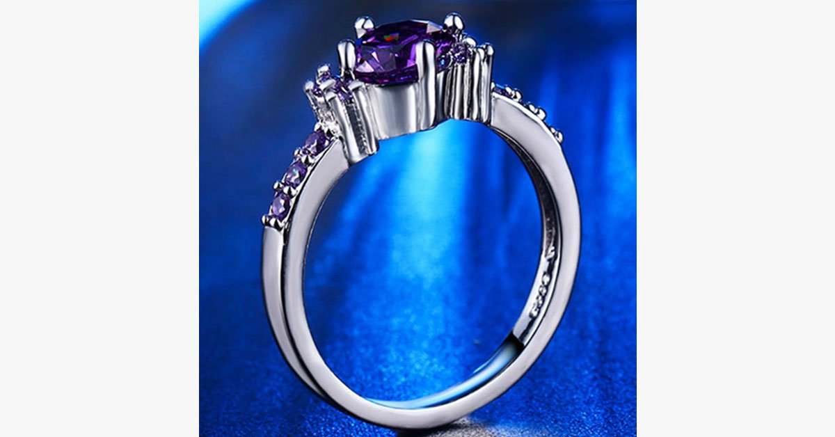 Frendorf | Lila Amethyst Ring