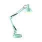 Dome Shade Task Desk Lamp Modernism Style Metall 1 Kopf Schlafzimmer Leselampe in Grün/Rot