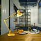 Dome Shade Task Desk Lamp Modernism Style Metall 1 Kopf Schlafzimmer Leselampe in Grün/Rot
