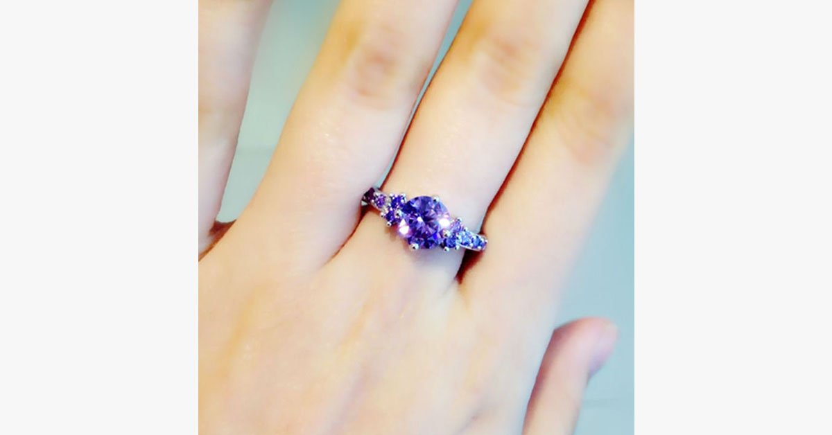 Frendorf | Lila Amethyst Ring