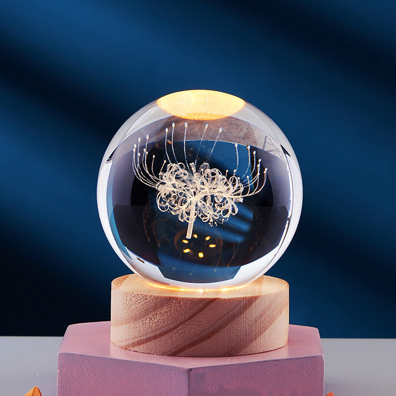 Frendorf | 3D Kristallkugel Nachtlampe