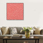 Pop Art Nahtloses Muster Leinwand Helle Farbillustration Geometrische Wandkunst Druck