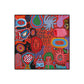 Sonnenzeichnung Wanddekoration Bunt Funky Leinwand Wandkunst für Teenagerzimmer, Texturiert