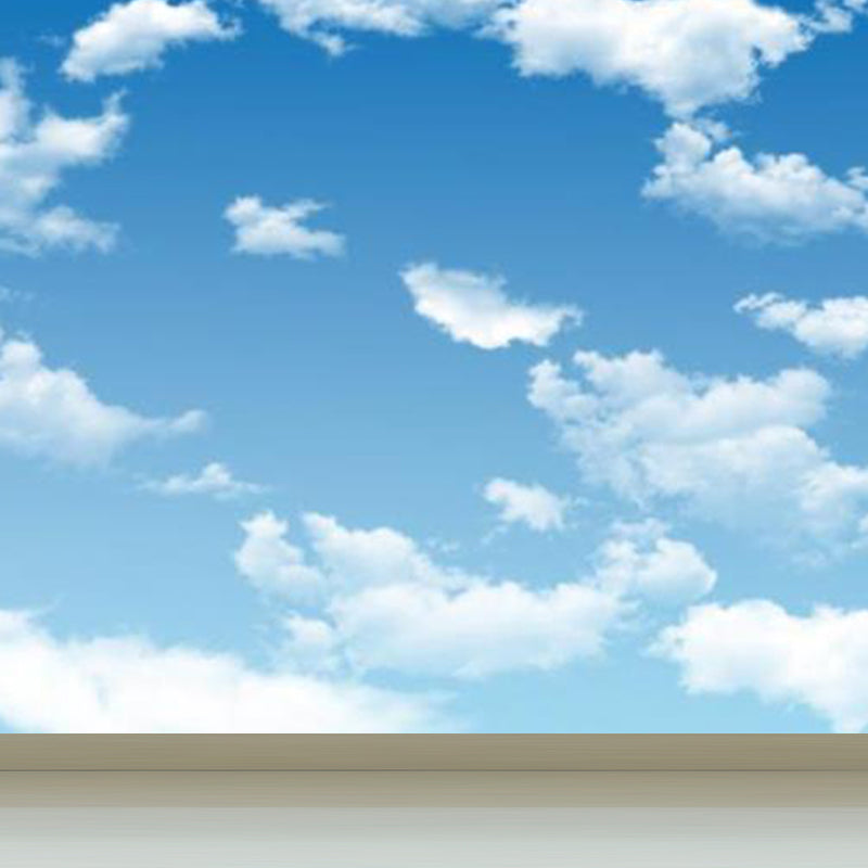 Giant Modern Mural Decal Weiche Farbe Himmel Landschaft Wanddekoration, Anpassbare Größe Verfügbar