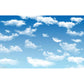 Giant Modern Mural Decal Weiche Farbe Himmel Landschaft Wanddekoration, Anpassbare Größe Verfügbar