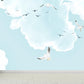 Giant Modern Mural Decal Weiche Farbe Himmel Landschaft Wanddekoration, Anpassbare Größe Verfügbar