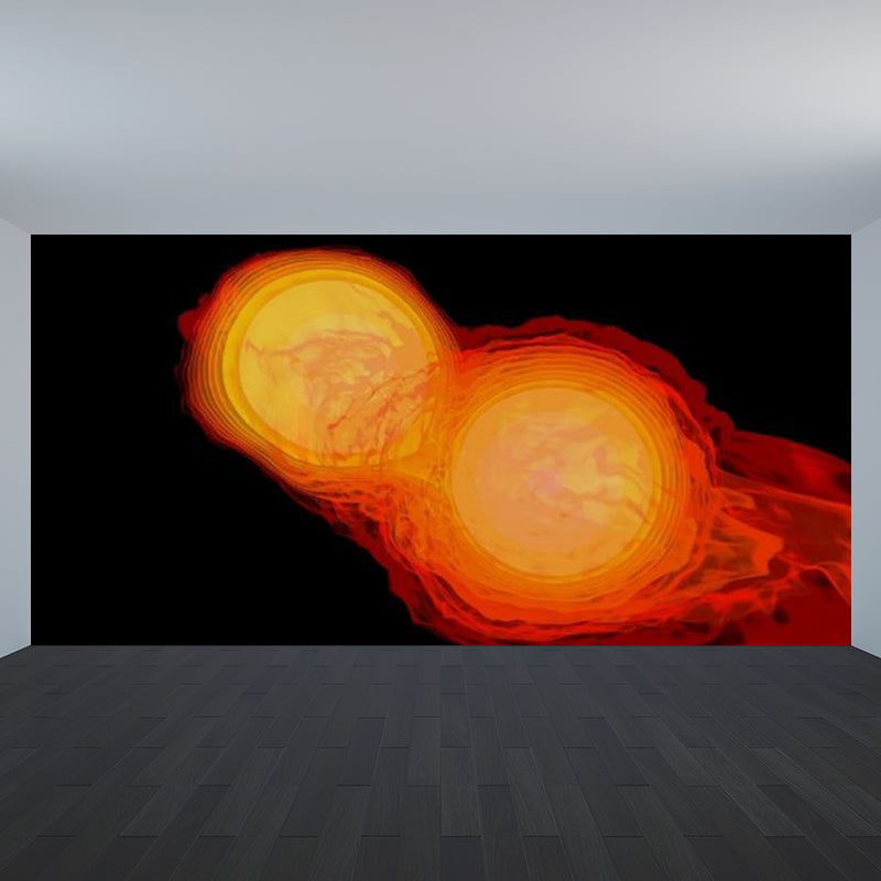 Ganz Veränderbare Himmelsszene Wandmural Tapete für Wanddekor Modernes Mädchenzimmer Wandkunst