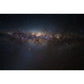 Galaxy Glänzende Sterne Tapete Mural Modern Vliesstoff Wandkunst in Blau-Violett