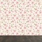 Schöne Blumenäste Wandtapete für das Mädchenzimmer, helle Farbe, benutzerdefinierter Druck