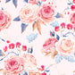 Frendorf | Stijlvolle Rozenbloesem Wandbehang Muurkunst Pastel Kleur Bloemen Wandbedekking voor Slaapkamer