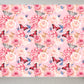 Frendorf | Stijlvolle Rozenbloesem Wandbehang Muurkunst Pastel Kleur Bloemen Wandbedekking voor Slaapkamer