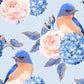 Frendorf | Stijlvolle Rozenbloesem Wandbehang Muurkunst Pastel Kleur Bloemen Wandbedekking voor Slaapkamer