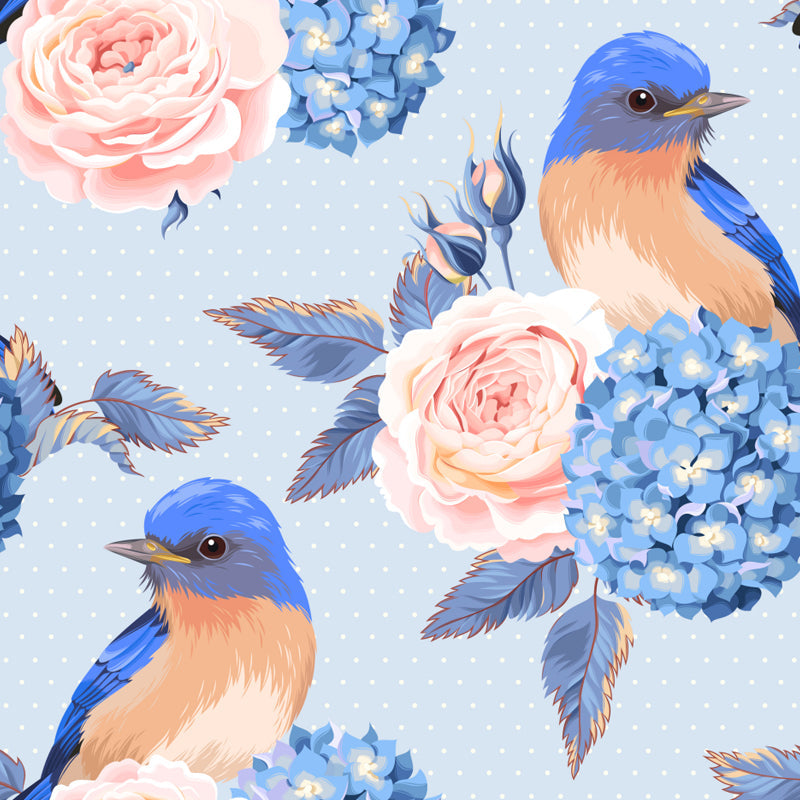 Frendorf | Stijlvolle Rozenbloesem Wandbehang Muurkunst Pastel Kleur Bloemen Wandbedekking voor Slaapkamer