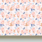 Ganzrose Wandverkleidung Wandbild Wohnzimmer Blumen Wandkunst in sanften Farben für Dekoration