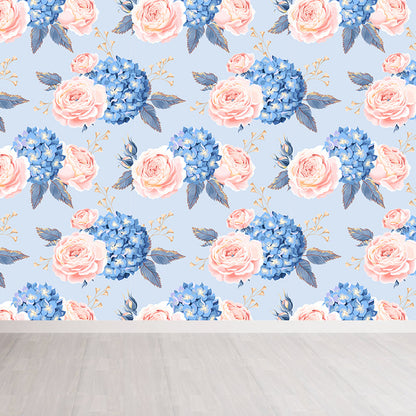 Ganzrose Wandverkleidung Wandbild Wohnzimmer Blumen Wandkunst in sanften Farben für Dekoration