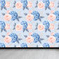 Ganzrose Wandverkleidung Wandbild Wohnzimmer Blumen Wandkunst in sanften Farben für Dekoration