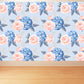 Ganzrose Wandverkleidung Wandbild Wohnzimmer Blumen Wandkunst in sanften Farben für Dekoration